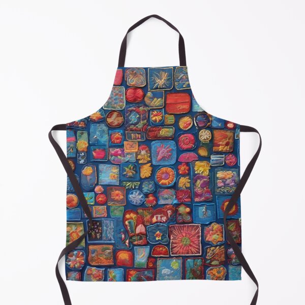 Item preview, Colourful patch work pattern designed and sold by NingningS.