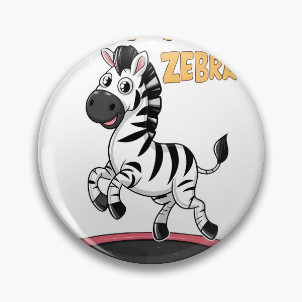 Item preview, Jumpin' Zebra | Circus Bounce designed and sold by Dazzle-Sizzle.