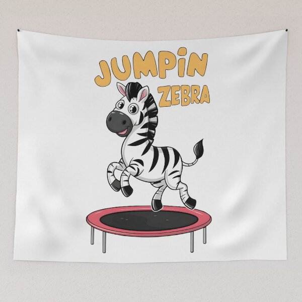 Item preview, Jumpin' Zebra | Circus Bounce designed and sold by Dazzle-Sizzle.