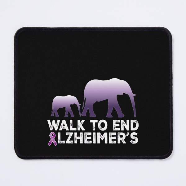 Item preview,  Walk To End Alzheimer's Purple dementia Elephant end Alz designed and sold by Smix Pixels.