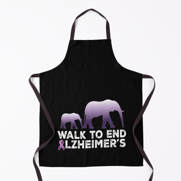 Item preview, Walk To End Alzheimer's Purple dementia Elephant end Alz designed and sold by Smix Pixels.
