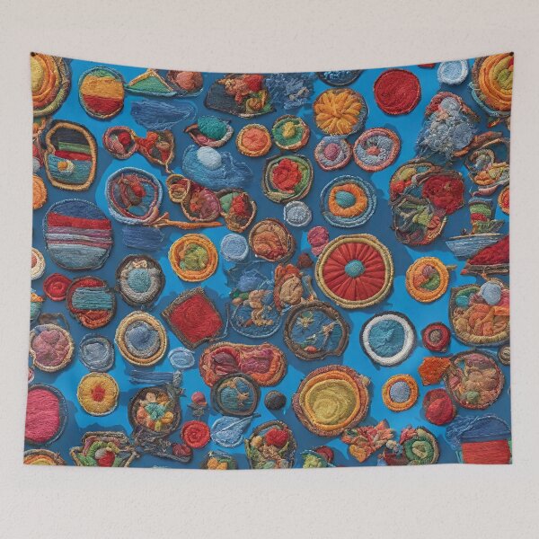 Item preview, Patch work, beautiful art mix pattern designed and sold by NingningS.