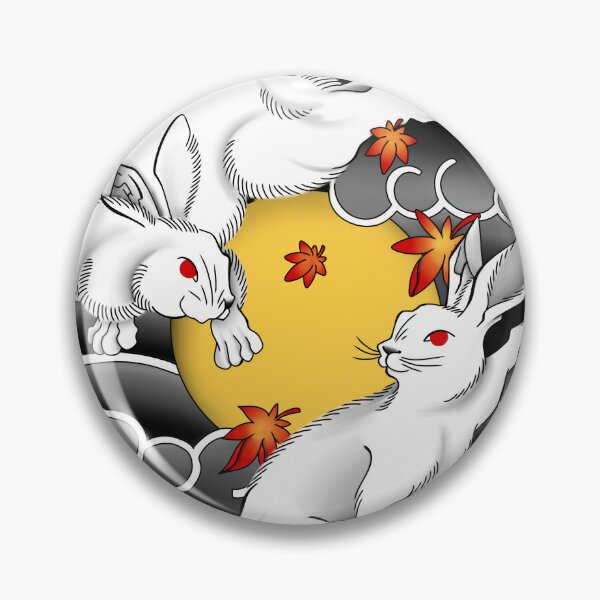 Item preview, Irezumi rabbit designed and sold by DoomyGloomyArt.