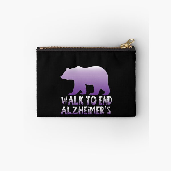 Item preview,  Walk To End Alzheimer's Purple dementia Bear end Alz designed and sold by Smix Pixels.