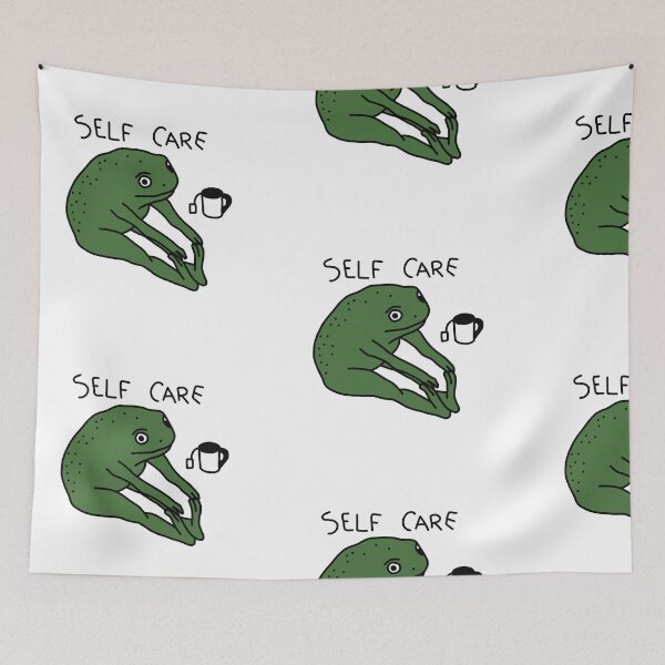 Item preview, Self care frog designed and sold by Doctor Michaela.