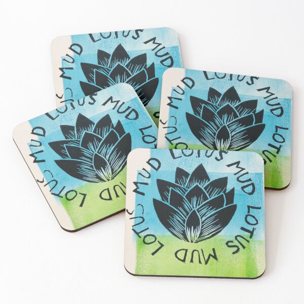 Item preview, Lotus/ Mud circle with Lotus in middle  designed and sold by lovehopeheart.