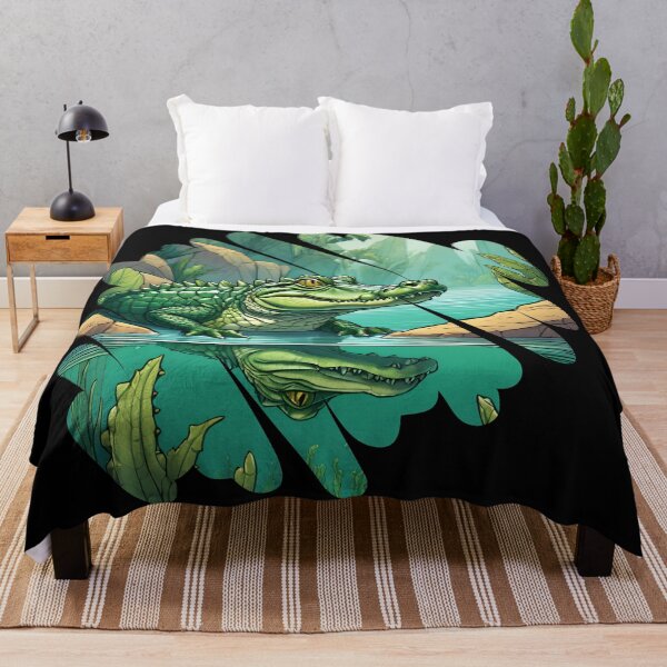 Item preview, Jacaré-açu, the largest and most feared alligator in the Amazon designed and sold by DebriArte.