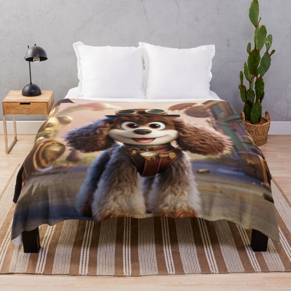 Item preview, Steampunk American Water Spaniel Adventurer designed and sold by Sillytoe.