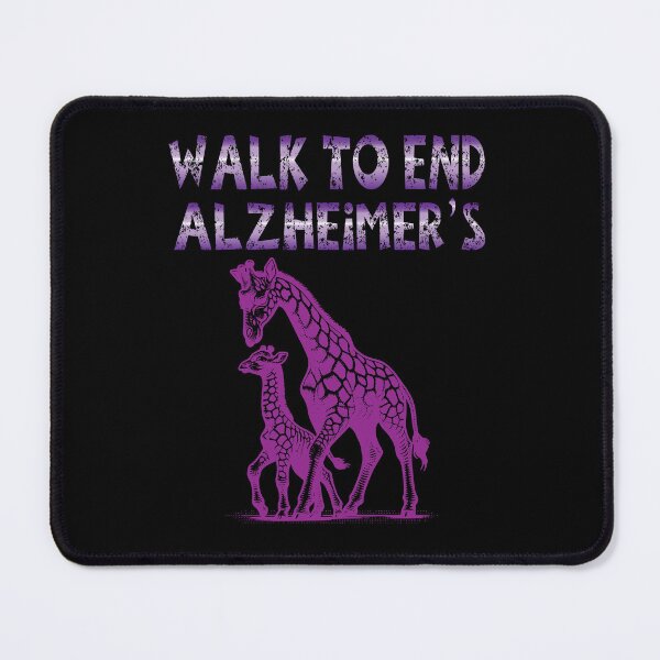 Item preview, Walk To End Alzheimer's Purple dementia Giraffe end Alz designed and sold by Smix Pixels.