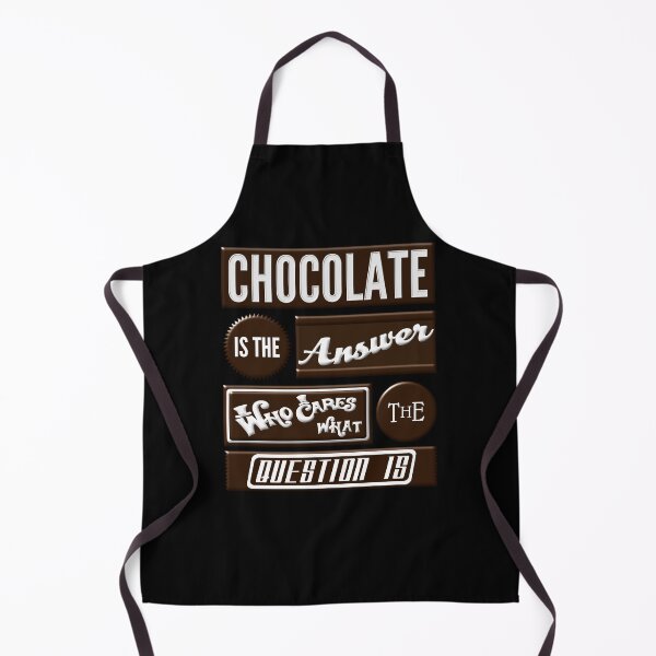 Item preview, Chocolate is the Answer designed and sold by FlatSixGraphics.