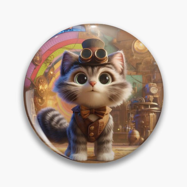 Item preview, Steampunk American Wirehair Inventor designed and sold by Sillytoe.