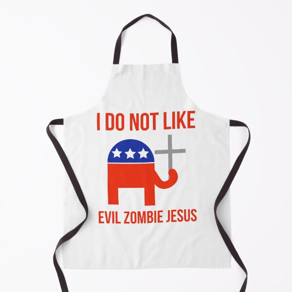 Item preview, Evil zombie Jesus designed and sold by Rachel the Artist .