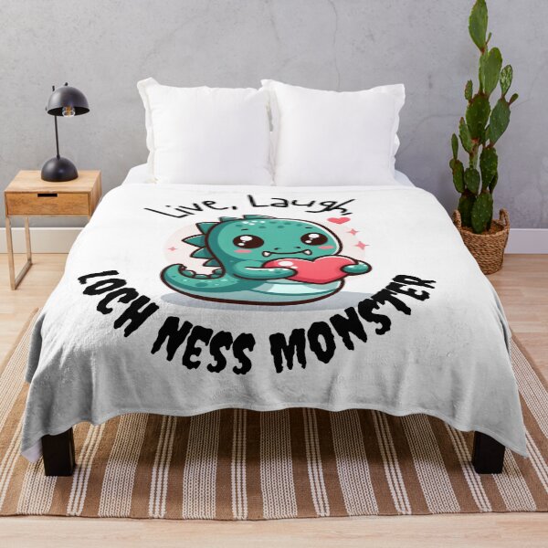 Item preview, Live, Laugh, Loch Ness Monster designed and sold by Avida's Fever Dreams.