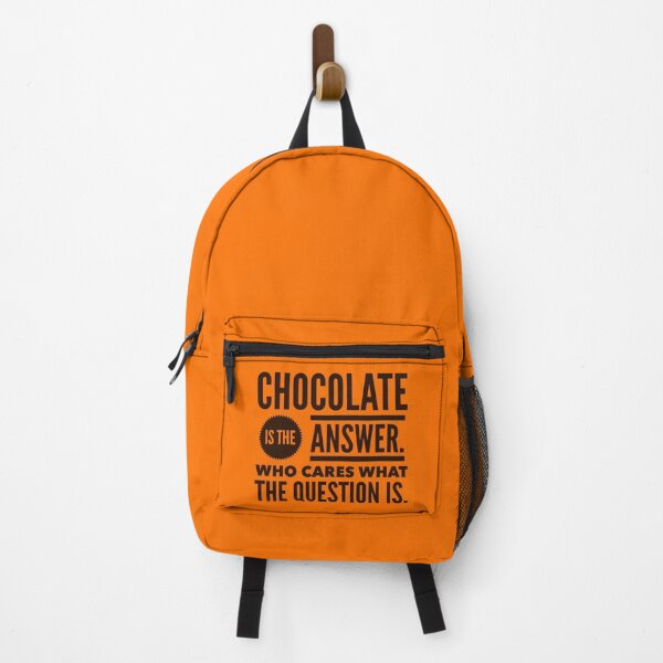 Item preview, Chocolate is the Answer designed and sold by FlatSixGraphics.