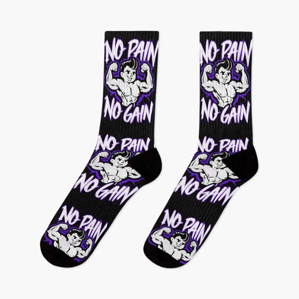 Item preview, Bodybuilder With The Sports Quote No Pain No Gain designed and sold by TheArtOfPat.