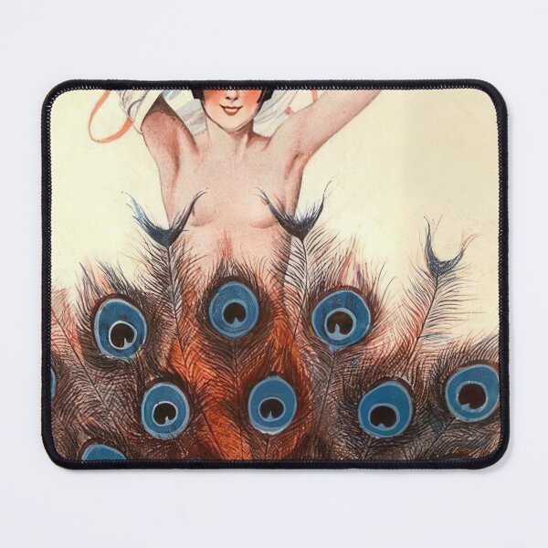Item preview, LÉONNEC Georges Paul Gaston Le Paon Censeur The Peacock Censor  La Vie Parisienne designed and sold by TeeARTHY.