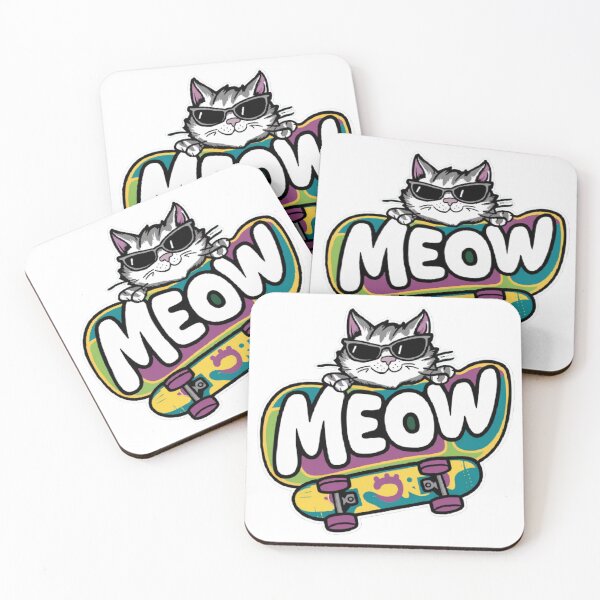 Aperçu de l'œuvre Meow Cat créée et vendue par Balsamine.