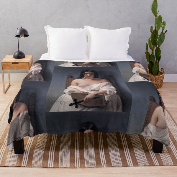 Item preview, The Meditation Painting by Francesco Hayez designed and sold by TeeARTHY.