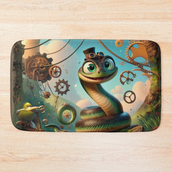 Item preview, Steampunk Anaconda Engineer designed and sold by Sillytoe.