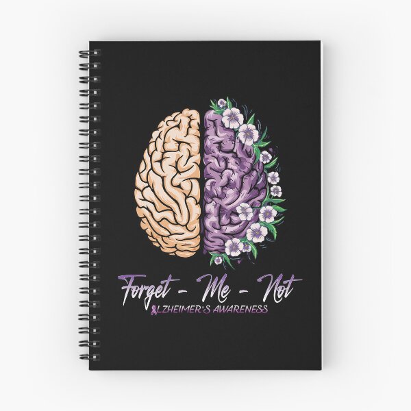 Item preview,  Forget Me Not Alzheimer's Awareness Purple dementia Brain end Alz designed and sold by Smix Pixels.