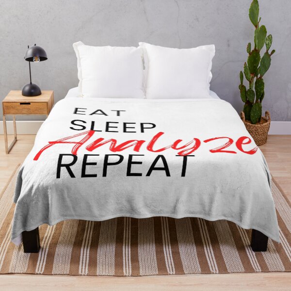 Item preview, Eat Sleep Analyze Repeat Data Analyst designed and sold by GirlStylesLife.