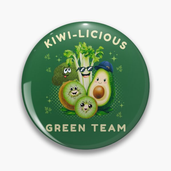Artikelvorschau, Kiwi Licious Green Team Umweltfreundlich - Avocado, Sellerie, Brokkoli entworfen und verkauft von Oz64.