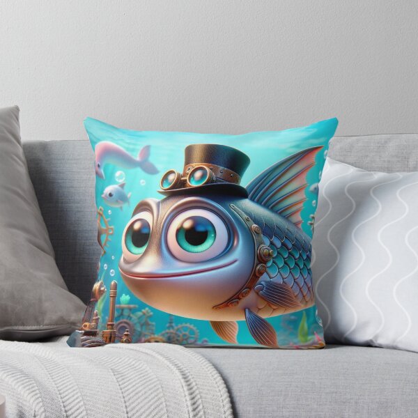 Item preview, Steampunk Anchovy Explorer designed and sold by Sillytoe.