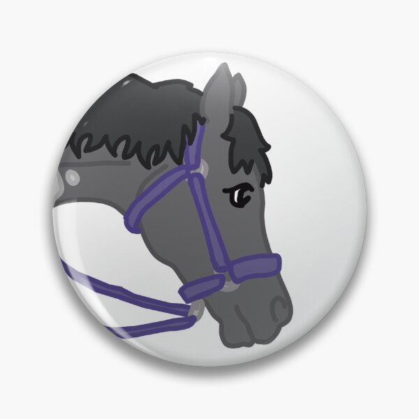Item preview, Bareback Black Pinto Horse and Rider Purple designed and sold by Abby Art Studio.