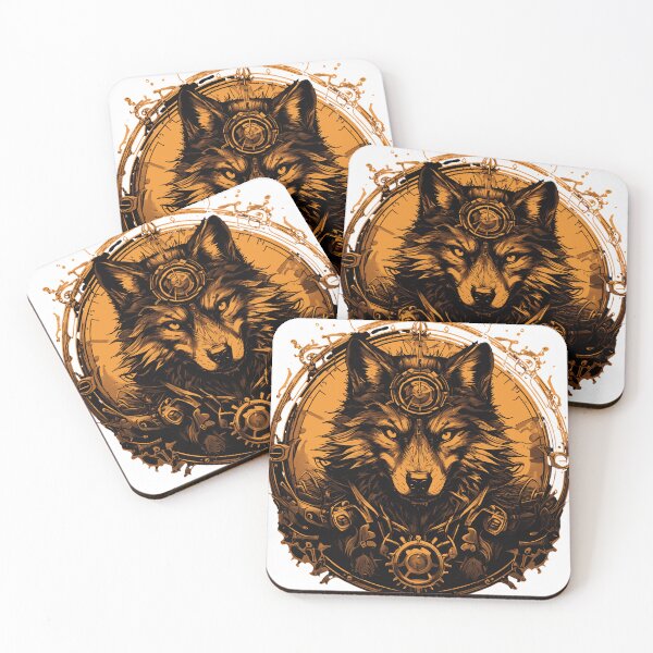 Item preview, Steampunk Wolf designed and sold by JoLew13.