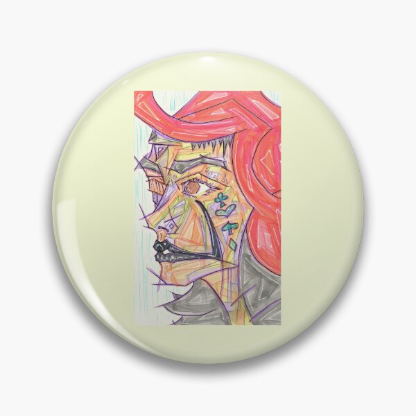 Item preview, Abstract Wacky Design Portrait of Woman designed and sold by Harold-Inks.