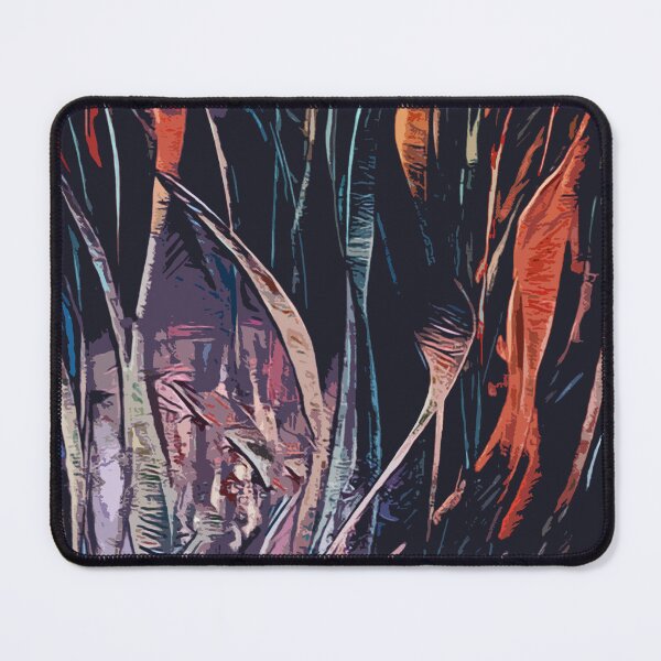 Item preview, Colorful Stencil Grass Blades Painting designed and sold by GAP90.