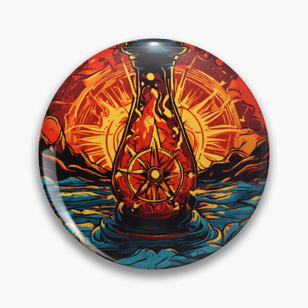 Item preview, Lava Lamp Compass Rose  designed and sold by JoLew13.