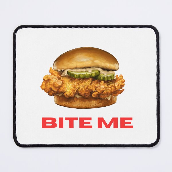 Item preview, Bite Me Burger designed and sold by yodaearzclub.