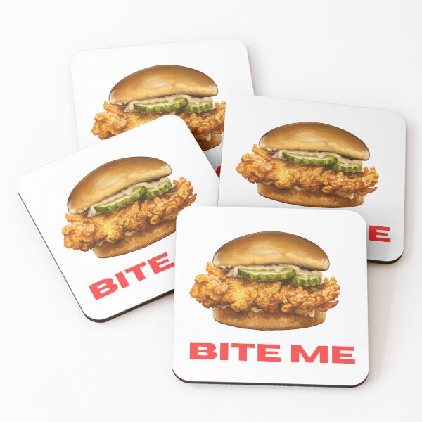 Item preview, Bite Me Burger designed and sold by yodaearzclub.