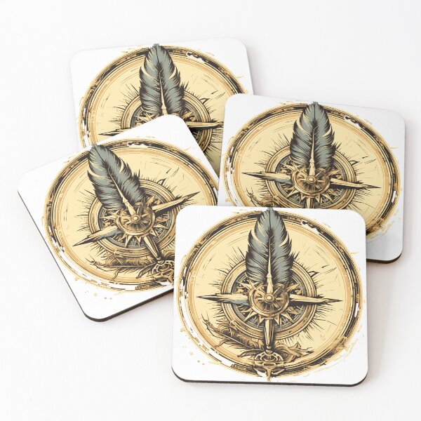 Item preview, Feather Compass designed and sold by JoLew13.