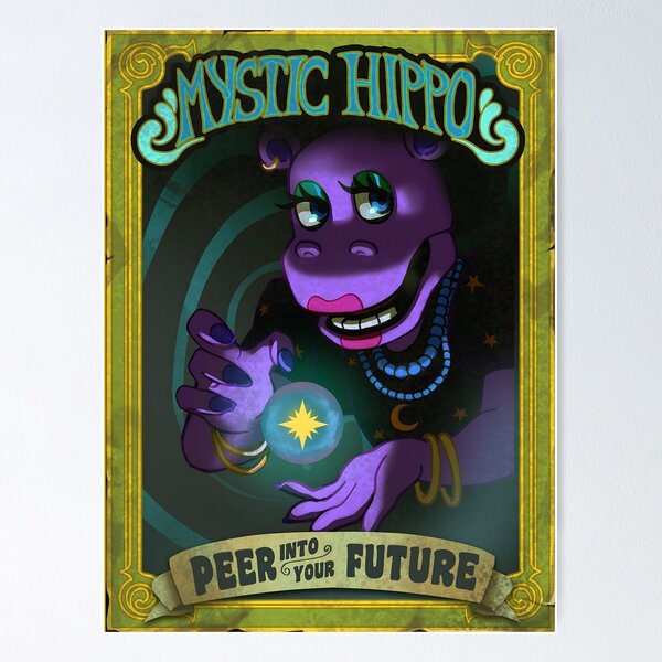 Item preview, Help Wanted Mystic Hippo Five Nights at Freddy's designed and sold by VariableThreads.