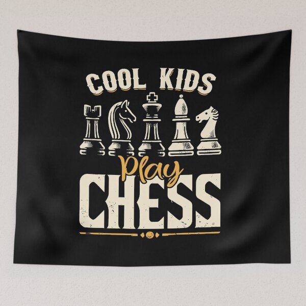 Item preview, Cool Kids Play Chess Funny Board Game Players Lovers designed and sold by Dressed For  Duty.