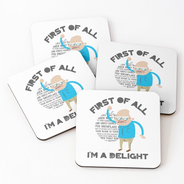 Item preview, First of all.. I'M A DELIGHT Grumpy Grandpa designed and sold by CalliesTees.