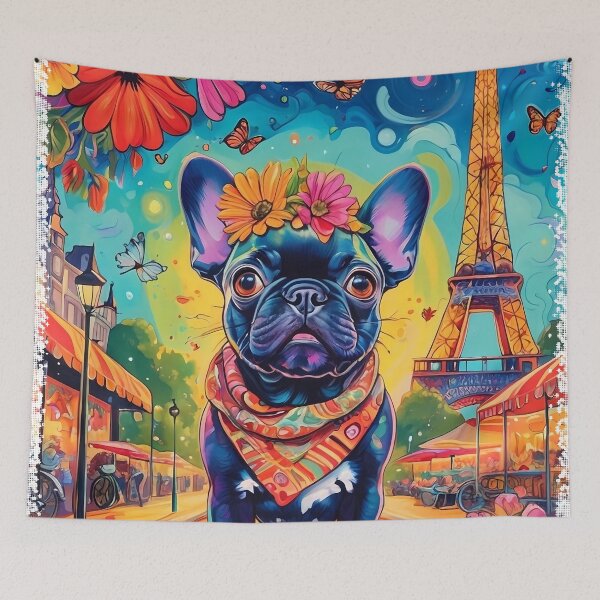 Item preview, Parisian Pooch Delight designed and sold by purrfect pattern.