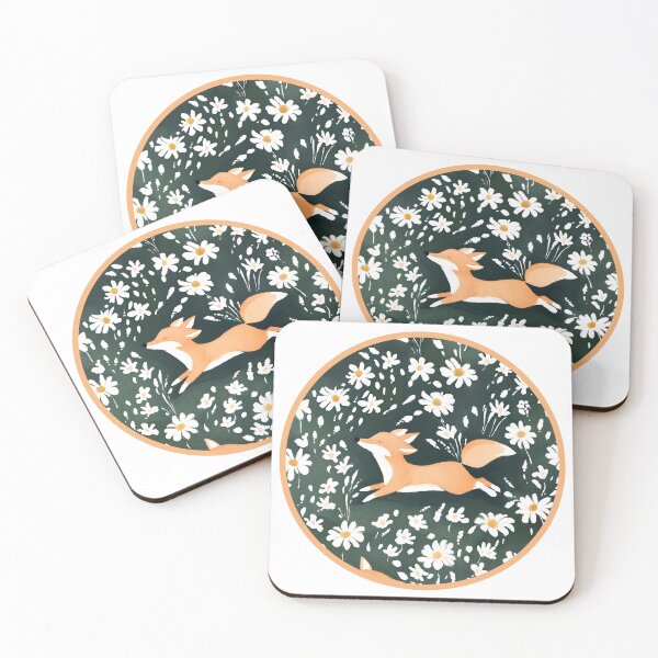 Item preview, A field of foxy flowers designed and sold by annmariek2018.