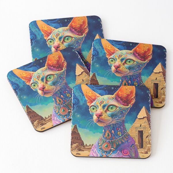 Item preview, Ancient Sphynx Elegance designed and sold by purrfect pattern.