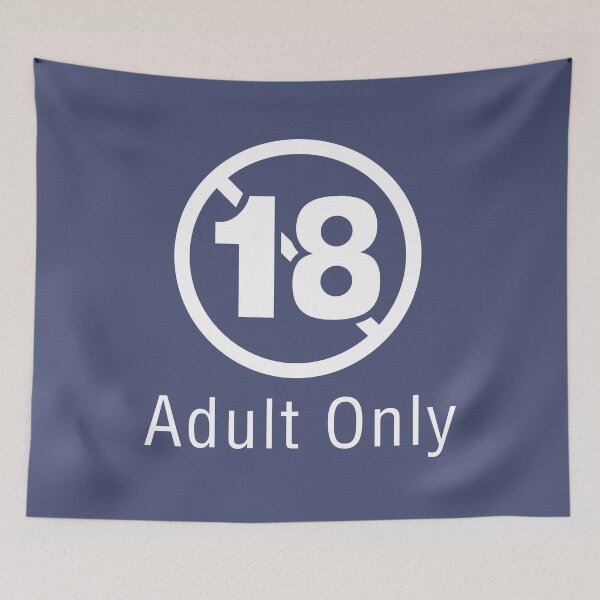 Item preview, 18 Adult Only designed and sold by ChickenFund.