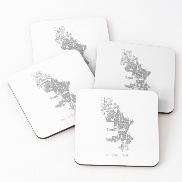 Item preview, Milwaukee Line Map 1 designed and sold by cattyhead.