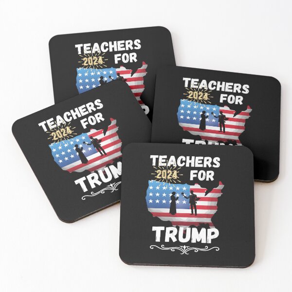 Item preview, Teachers for Donald Trump 2024 Stars and stripes Maga designed and sold by rocklegends99.