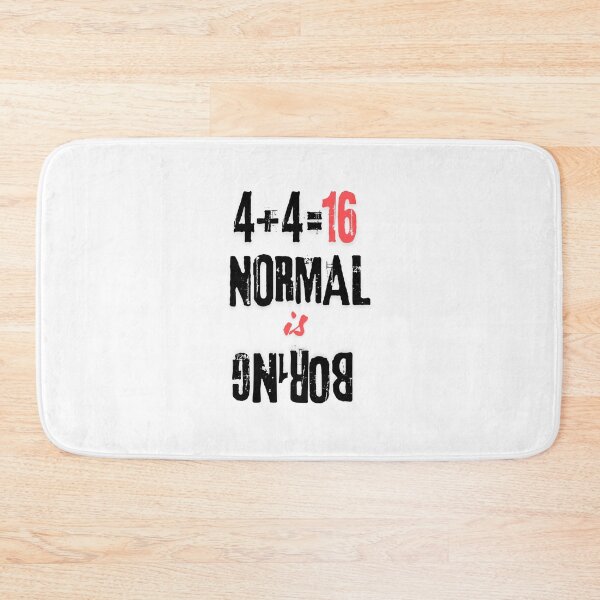 Item preview, Normal is Boring - Unique and Quirky Typography Design designed and sold by Colorful-Garden.