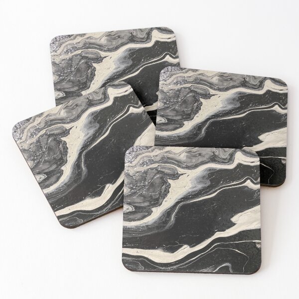 Item preview, Black and White Waves designed and sold by Gwen Andersen.