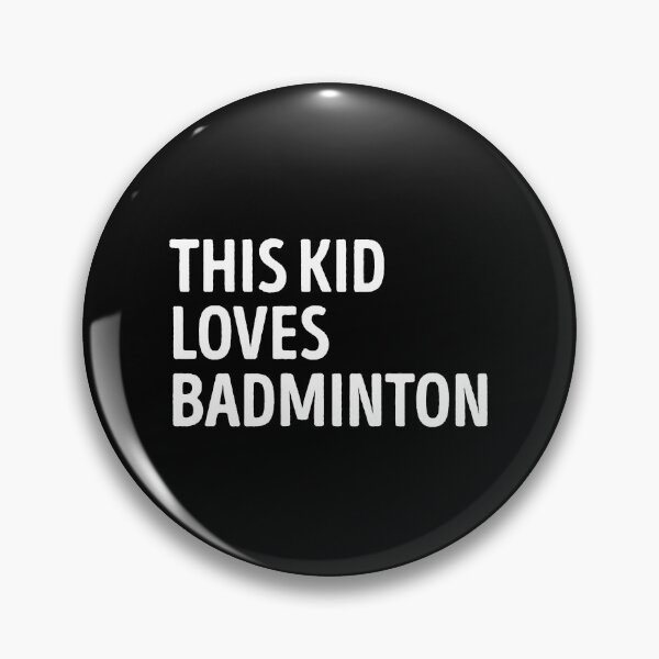 Item preview, This Kid Loves Badminton Player designed and sold by RareBunny.