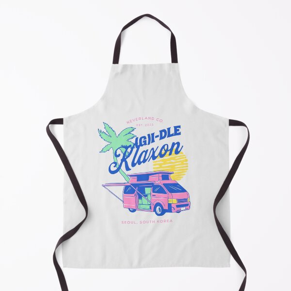 Item preview, G IDLE Klaxon neverland summer typography text Morcaworks designed and sold by Morcawork.
