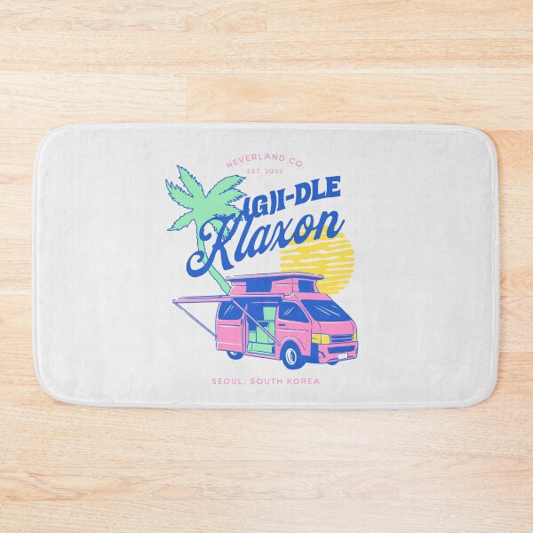 Item preview, G IDLE Klaxon neverland summer typography text Morcaworks designed and sold by Morcawork.