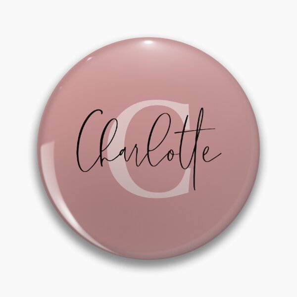 Item preview, Charlotte - Custom name on black cursive font  designed and sold by To the Lua.
